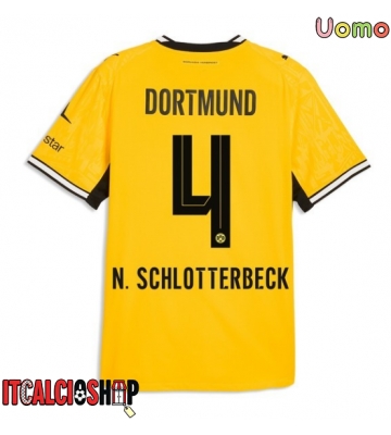 Borussia Dortmund Nico Schlotterbeck #4 Prima Maglia 2026-27 Manica Corta Borussia Dortmund Nico Schlotterbeck #4 Prima Maglia 2026-27 Manica Corta